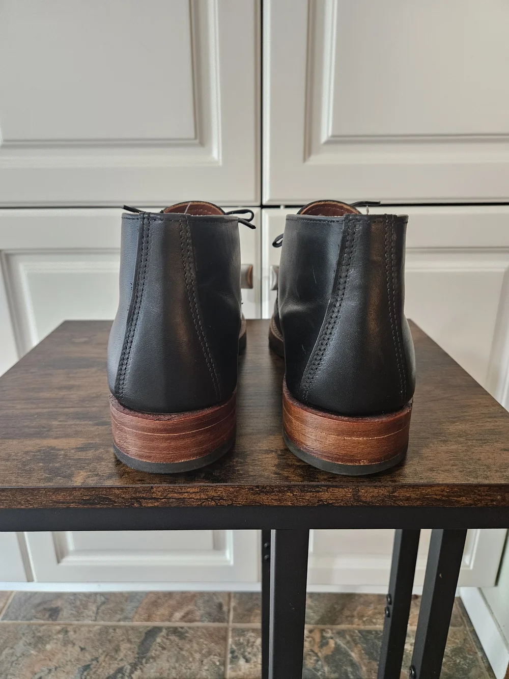 Red Wing Beckman 9024 Black Leather Chukka Boots Dress Shoes Minimalist Heritage